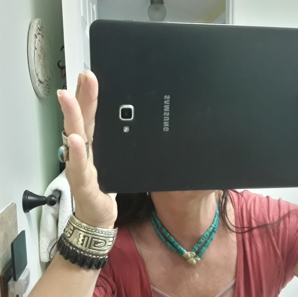 🚫SOLD🚫 Navajo Heishi Turquoise Choker Necklace - Picture 2 of 7